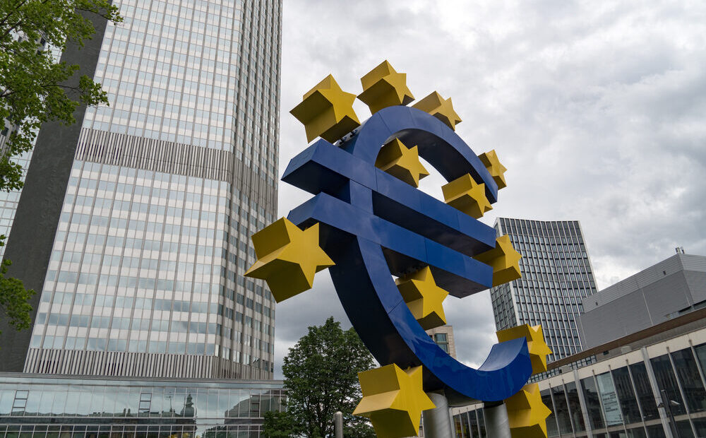 Rappresentazione grafica della BCE e dell'economia europea