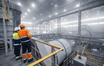 Grafico della produzione industriale in Italia