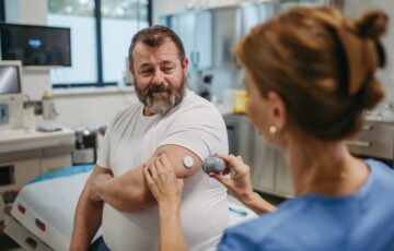 Rappresentazione grafica dell'analisi vocale per il diabete