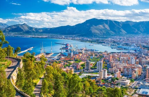 Cantiere navale Fincantieri a Palermo