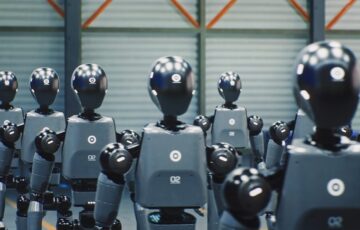 Robot postino bipede di Evri in fase di test